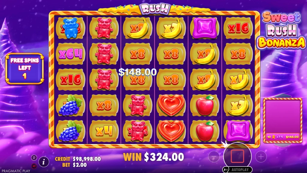 Sweet Rush Bonanza - Bonus Buy